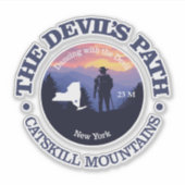 Sticker Chemin des démons (rd2) (Devant)