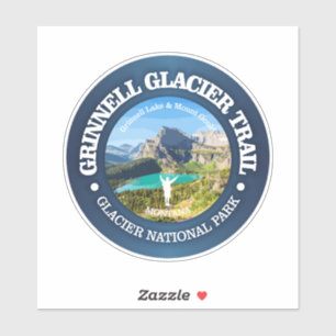 Sticker Chemin du glacier Grinnell