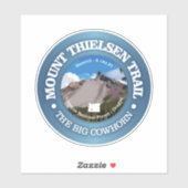 Sticker Chemin Mt Thielsen (Feuille)