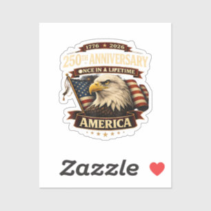 Sticker Chemise 250e anniversaire États-Unis 250e Amérique