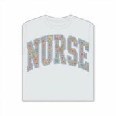 Sticker Chemise de conception de lettrage universitaire fl (Devant)
