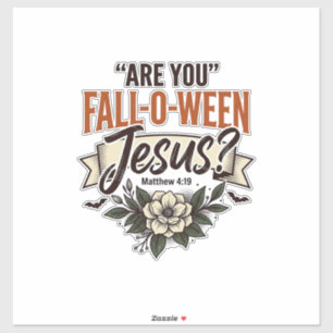 Sticker Chemise de gravure vintage Jésus Christian Fall-O-