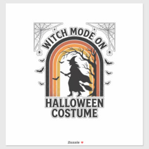 Sticker Chemise de sorcière d'Halloween Costume drôle Grav