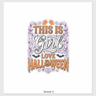 Sticker Chemise fantomatique mignonne vintage Halloween Gi