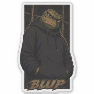 Sticker Chemise graphique Doom The Bullfrog Streetwear