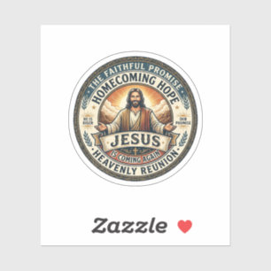 Sticker Chemise Jésus Conjoint Militaire en attente Inspir