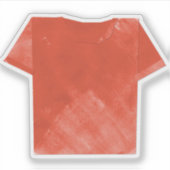 Sticker chemise rouge (Devant)