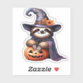 Sticker Chemise T classique Sloth Halloween (Feuille)