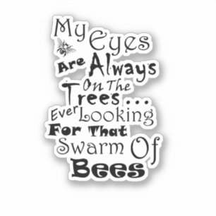 Sticker Cherchant Jamais Les Arbres, Pour Cette Éclosion D