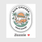 Sticker Chercheur de Soleil (Feuille)