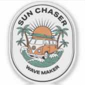 Sticker Chercheur de Soleil (Devant)