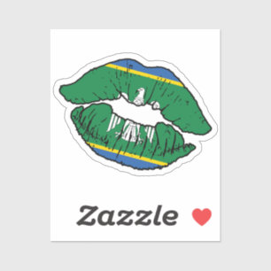Sticker Chernivetska Chernivtsi Oblast Lipstick Lobe Drape