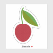 Sticker Cherry (Feuille)