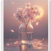 Sticker Cherry Blossom Serenity – Elegant Sakura Branch in (Recto)