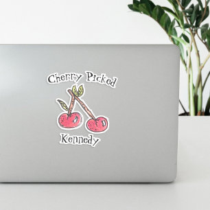 Sticker Cherry Picte Nom mignon Fruit tendance Ado moderne