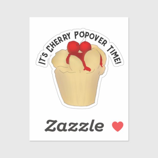Sticker Cherry Popover  (Feuille)