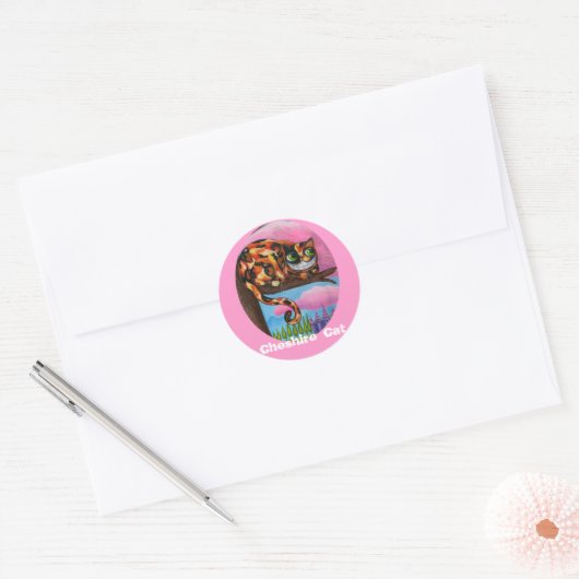 Sticker Cheshire Cat (Enveloppe)