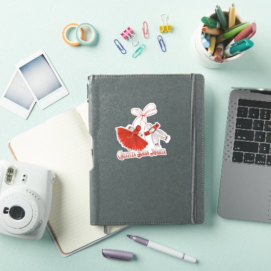 Sticker Chestita Baba Marta Martenitsas (Couverture iPad)