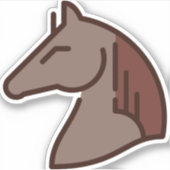 Sticker cheval (Devant)
