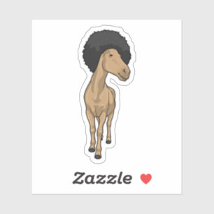 Sticker Cheval Afro