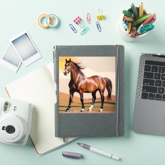 Sticker cheval américain (Couverture iPad)