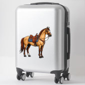 Sticker Cheval audacieux (Sur valise)