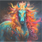 Sticker Cheval d'art (Devant)