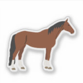 Sticker Cheval Design (Devant)