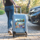 STICKER CHEVALIERS MÉDIÉVAUX HORSEBACK, CHEVALIER, DIABLE, (Valise Insitu)