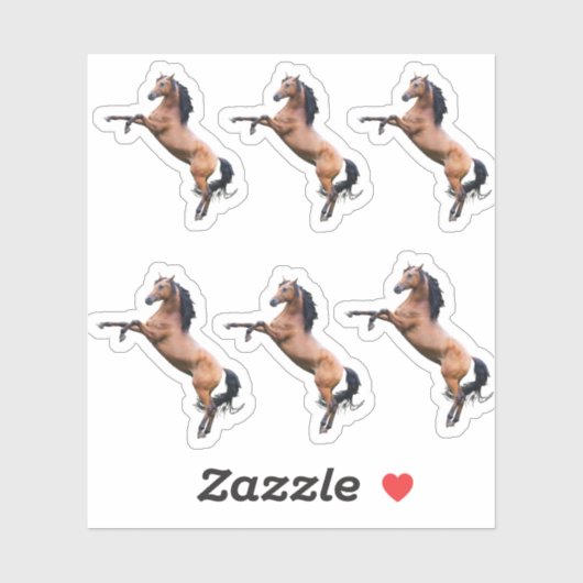 Sticker Chevaux (Feuille)