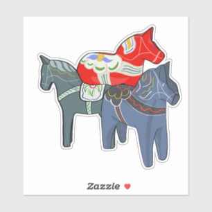 Sticker Chevaux de Dala