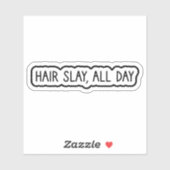 Sticker Cheveux, Toute La Journée (Feuille)