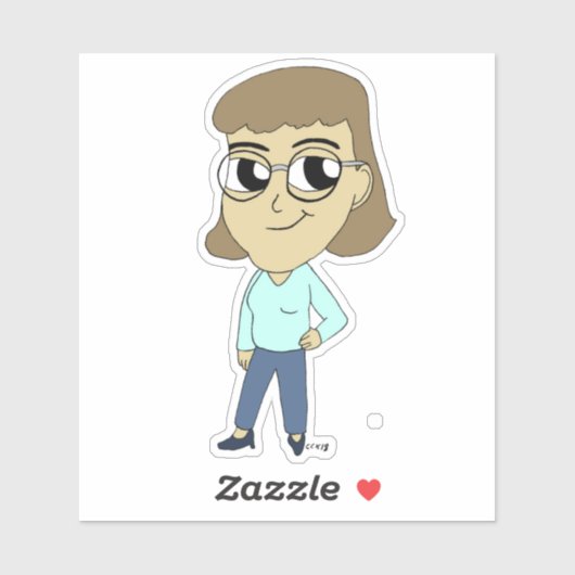 Sticker chibi (Feuille)