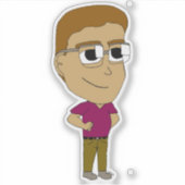 Sticker chibi (Devant)