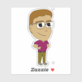 Sticker chibi (Feuille)