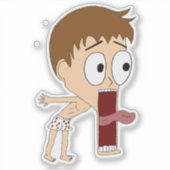 Sticker chibi (Devant)