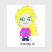 Sticker chibi (Feuille)