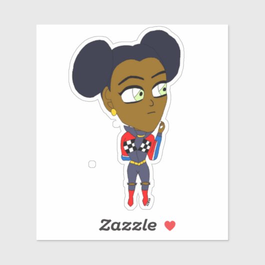 Sticker chibi (Feuille)