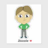 Sticker chibi (Feuille)