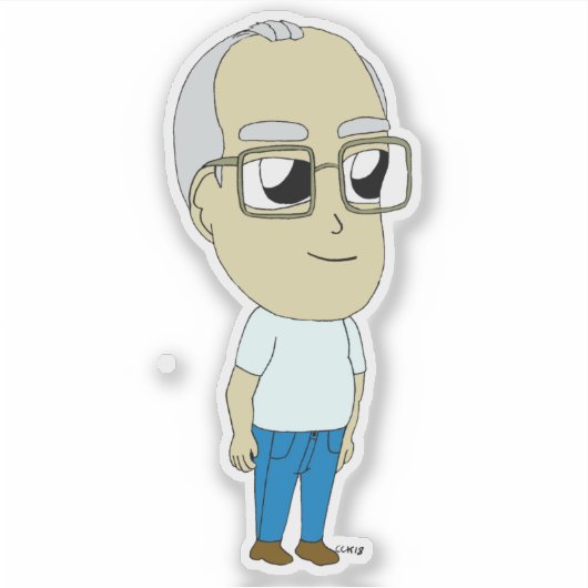 Sticker chibi (Devant)