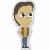 Sticker chibi (Devant)