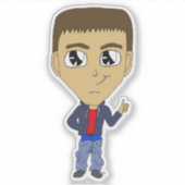 Sticker chibi (Devant)