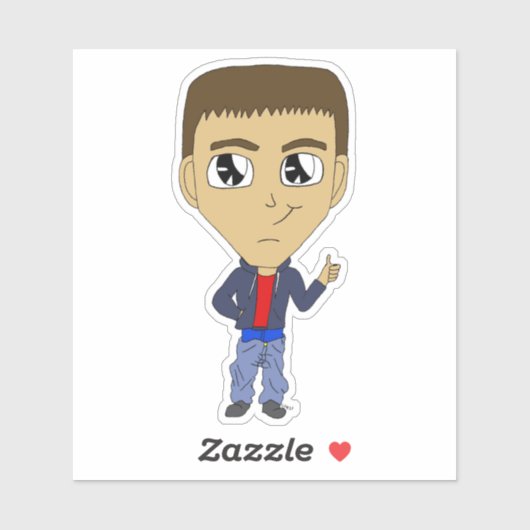 Sticker chibi (Feuille)