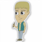 Sticker chibi (Devant)