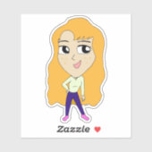 Sticker chibi (Feuille)