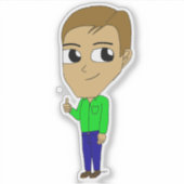 Sticker chibi (Devant)