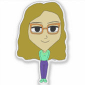 Sticker chibi (Devant)