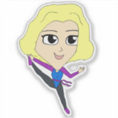 Sticker chibi (Devant)