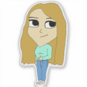 Sticker chibi (Devant)