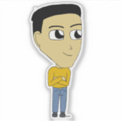 Sticker chibi (Devant)